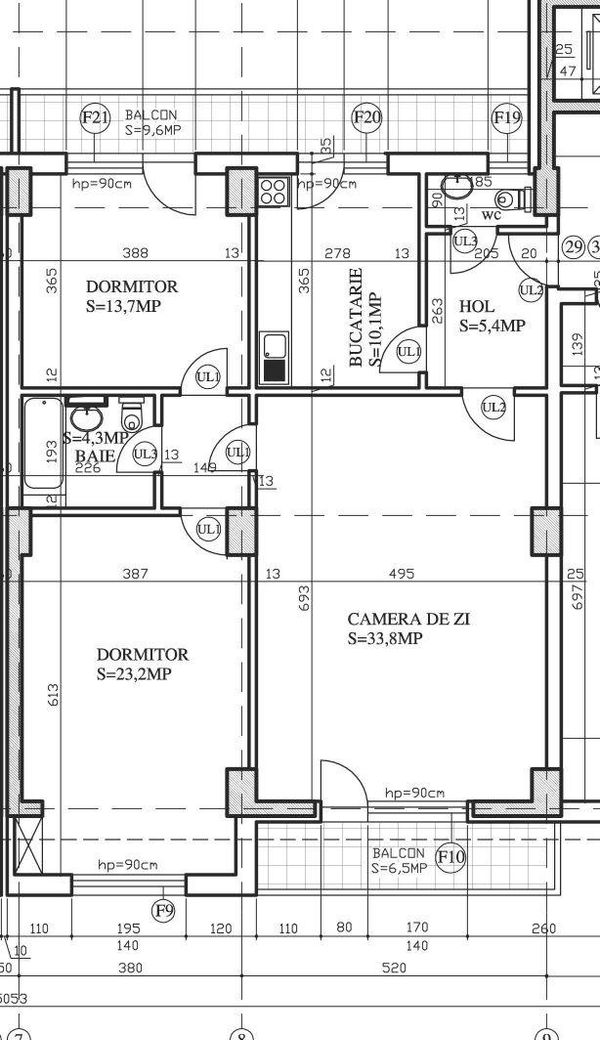 Ap. 3 camere • București